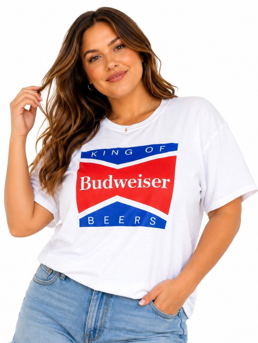 Torrid Budweiser Classic Fit Crew Tee